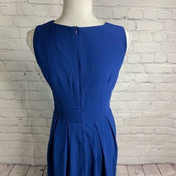 Esley Blue Sleeveless Dress Medium - Picture 4 of 8